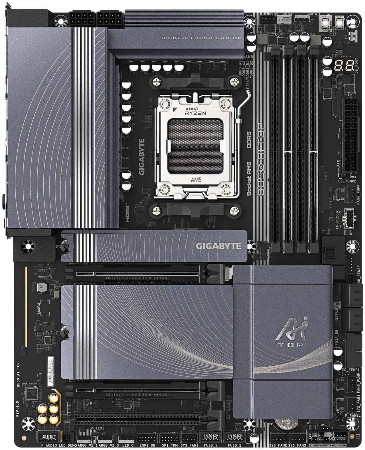 GIGABYTE B850 AI TOP Motherboard - Image 2