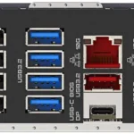 GIGABYTE B850 AI TOP AMD AM5 LGA 1718 Motherboard, ATX, DDR5, 3x M.2, PCIe 5.0, USB-C, WIFI7, 10GbE LAN, EZ-Latch