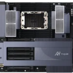 GIGABYTE W790 AI TOP Intel Xeon W Processor Motherboard (LGA4677), E-ATX, DDR5, 6x M.2, PCIe 5.0, Thunderbolt 4, WIFI7, 10GbE LAN, EZ-Latch