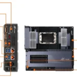 GIGABYTE W790 AI TOP Intel Xeon W Processor Motherboard (LGA4677), E-ATX, DDR5, 6x M.2, PCIe 5.0, Thunderbolt 4, WIFI7, 10GbE LAN, EZ-Latch