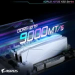 GIGABYTE X870E AORUS MASTER X3D ICE AM5 AMD X870E ATX Motherboard