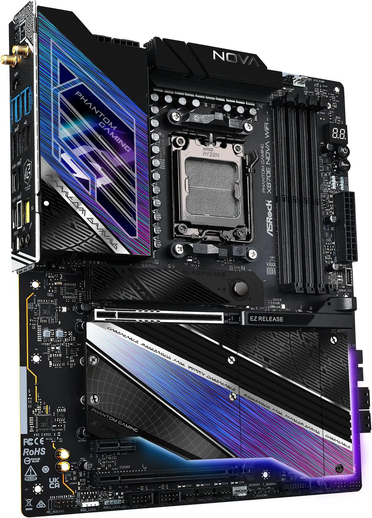 ASRock X870E NOVA WIFI Motherboard - Image 3