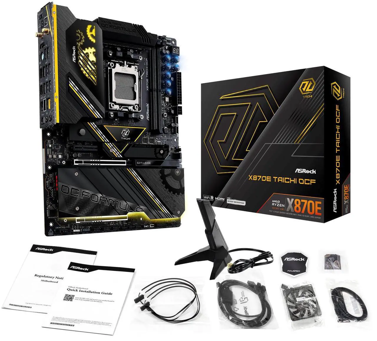 ASRock X870E Taichi OCF AM5 AMD X870E ATX Motherboard - Image 5