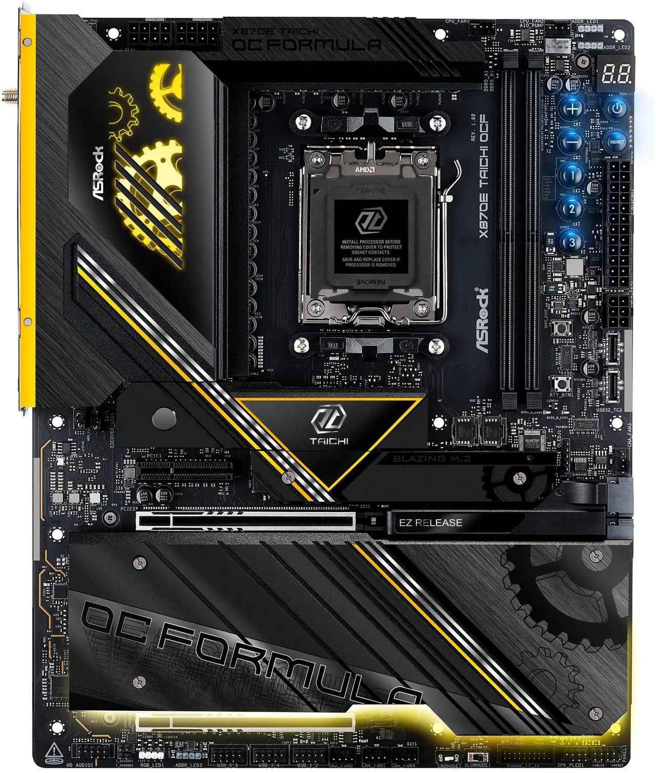 ASRock X870E Taichi OCF AM5 AMD X870E ATX Motherboard