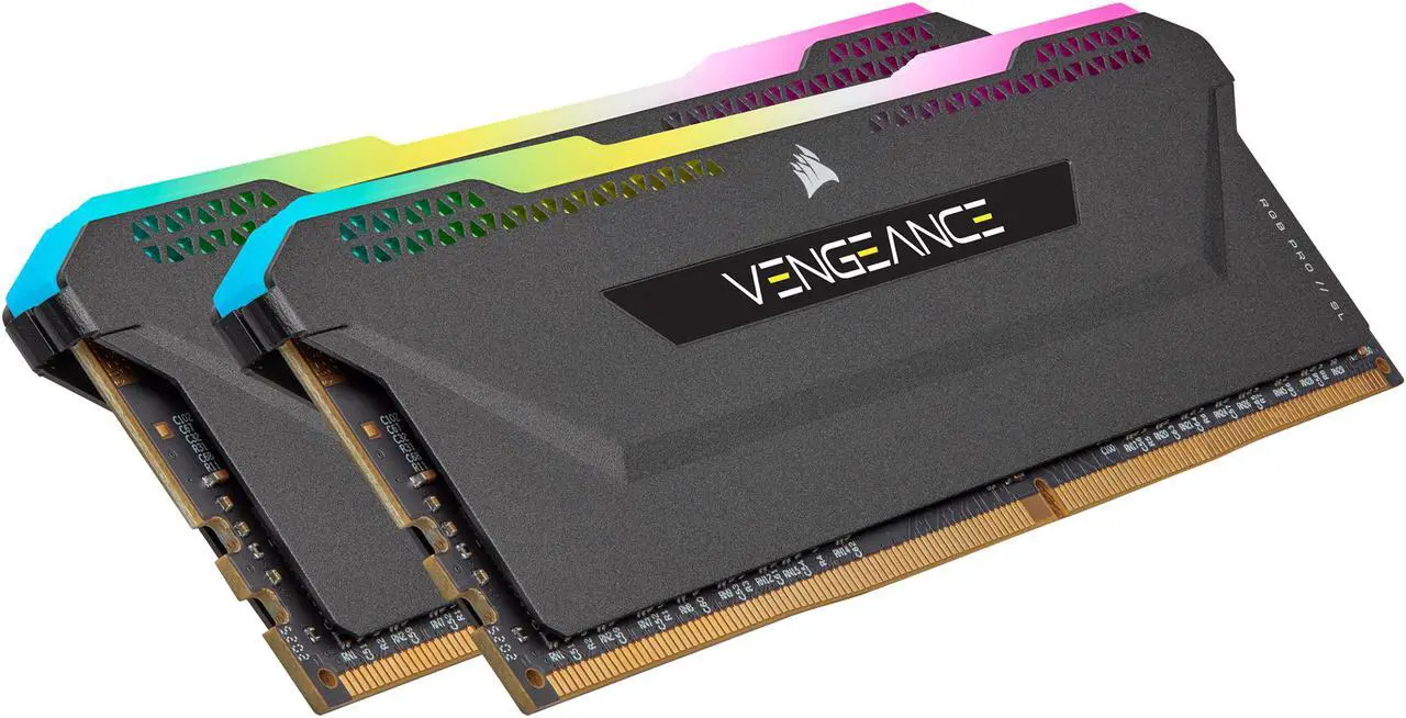 CORSAIR Vengeance RGB Pro SL 16GB (2 x 8GB) 288-Pin PC RAM DDR4 3200 (PC4 25600) Desktop Memory - Image 2