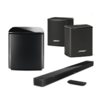 Bose Home Theater System Smart Ultra Dolby Atmos Soundbar, Bass Module 700 2X Wireless Surround Speaker, Black