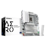 GIGABYTE Z890 AERO G Ultra Core (Series 2) LGA 1851, ATX, DDR5, 5xM.2, PCIe 5.0, Thunderbolt 4, WIFI7, Dual 2.5Gbe LAN, EZ-Latch Motherboard