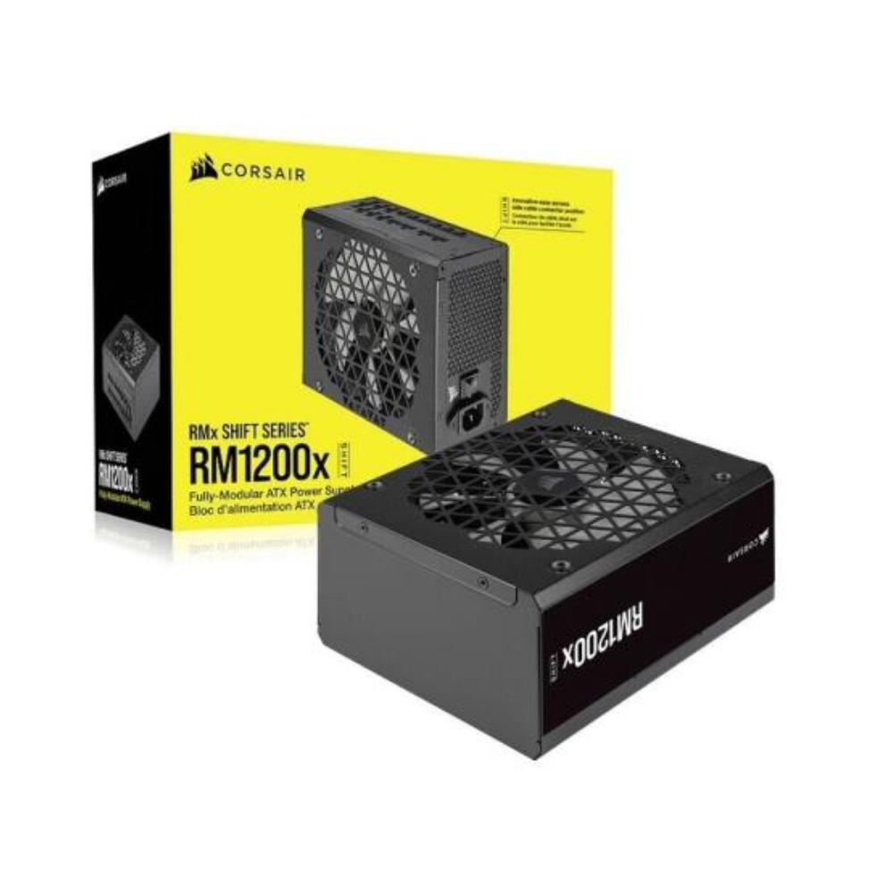 CORSAIR RMx Shift Series RM1200x Shift Fully Modular 80PLUS Gold ATX Power Supply