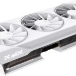XFX Swift AMD Radeon RX 9070XT Triple Fan White Gaming Edition with 16GB GDDR6 HDMI 3xDP, AMD RDNA 4