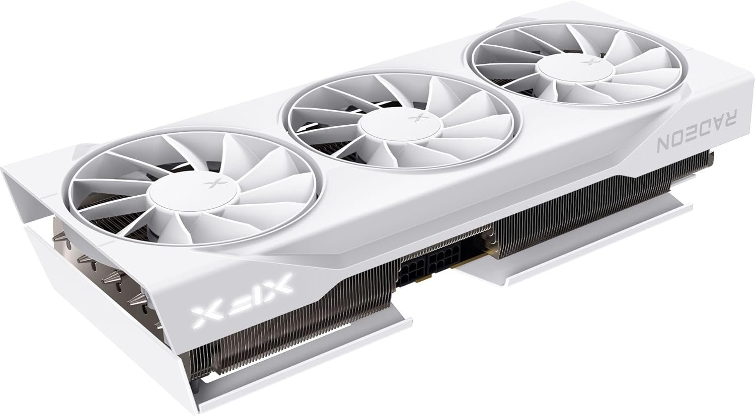 XFX Swift AMD Radeon RX 9070XT Triple Fan White Gaming Edition with 16GB - Image 4