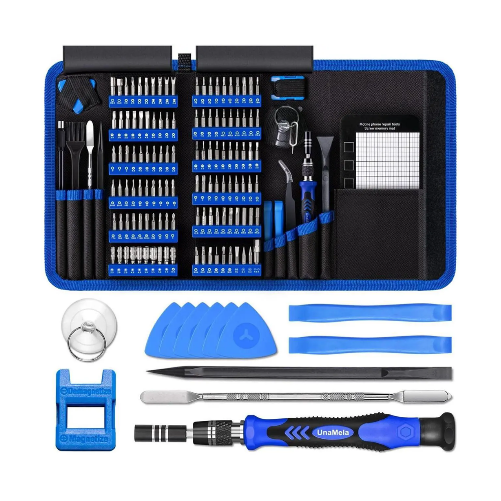 PC Building Tool Kit 140-IN-1: Computer Tool Kit for Repair & Assembly, Precision Screwdriver Set with Magnetic Bits for Laptop, iPhone, MacBook, PS4/5, Xbox, Game Console