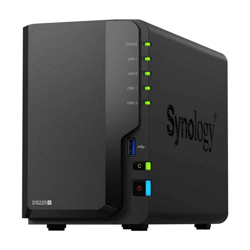 Synology DS225+ Diskless System Network – Storage