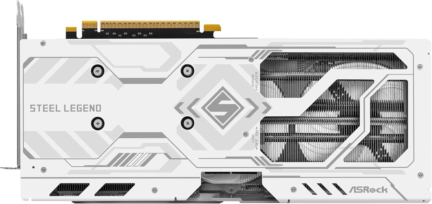 ASRock Intel Arc B580 Steel Legend 12GB OC Graphics Card - Image 3