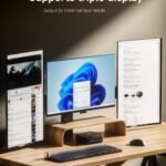 MINISFORUM UM760 Slim Mini PC, AMD Ryzen 5 7640HS Processor Mini Computer(6C/12T, Up to 5.0GHz), 32GB DDR5 RAM & 1TB PCIe 4.0 SSD, Support 8K@60Hz HDMI 2.1/USB4 Output, WIFI6E/BT5.3/Auto Power On