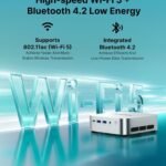 ACEMAGIC Mini Pc Windows 11 Pro, AMD Ryzen 4300U Processor up to 3.7 GHz Mini Computers, 16GB DDR4 256GB SSD, 4K Triple Display WiFi5 BT4.2 VESA Micro Small Pc for Business and Home, Mini Desktop