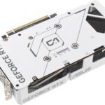 ASUS Dual GeForce RTX™ 5060 8GB GDDR7 White OC Edition Graphics Card, NVIDIA, Desktop (PCIe 5.0, DLSS 4, HDMI 2.1b, DisplayPort 2.1b, 2.5-Slot, Axial-tech Fan, 0dB Technology, Dual BIOS)