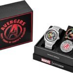 Citizen Marvel Mens Avengers Eco-Drive Watch 42.5mm Silver-Tone Stainless Steel Case and Bracelet with Art Dial