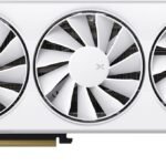 XFX Swift AMD Radeon RX 9070XT Triple Fan White Gaming Edition with 16GB GDDR6 HDMI 3xDP, AMD RDNA 4