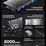 GravaStar Mercury K1 75% Wireless Mechanical Gaming Keyboard