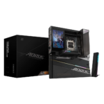 GIGABYTE X870E AORUS XTREME X3D AI TOP AMD AM5 LGA 1718, E-ATX, Supports AMD Ryzen 9000/8000/7000 Series Processors, DDR5, 24+2+2 Total Power Phase, 5x M.2, PCIe 5.0, USB4 Type-C, WIFI7, Dual 10GbE, PCIe EZ-Latch+ Duo