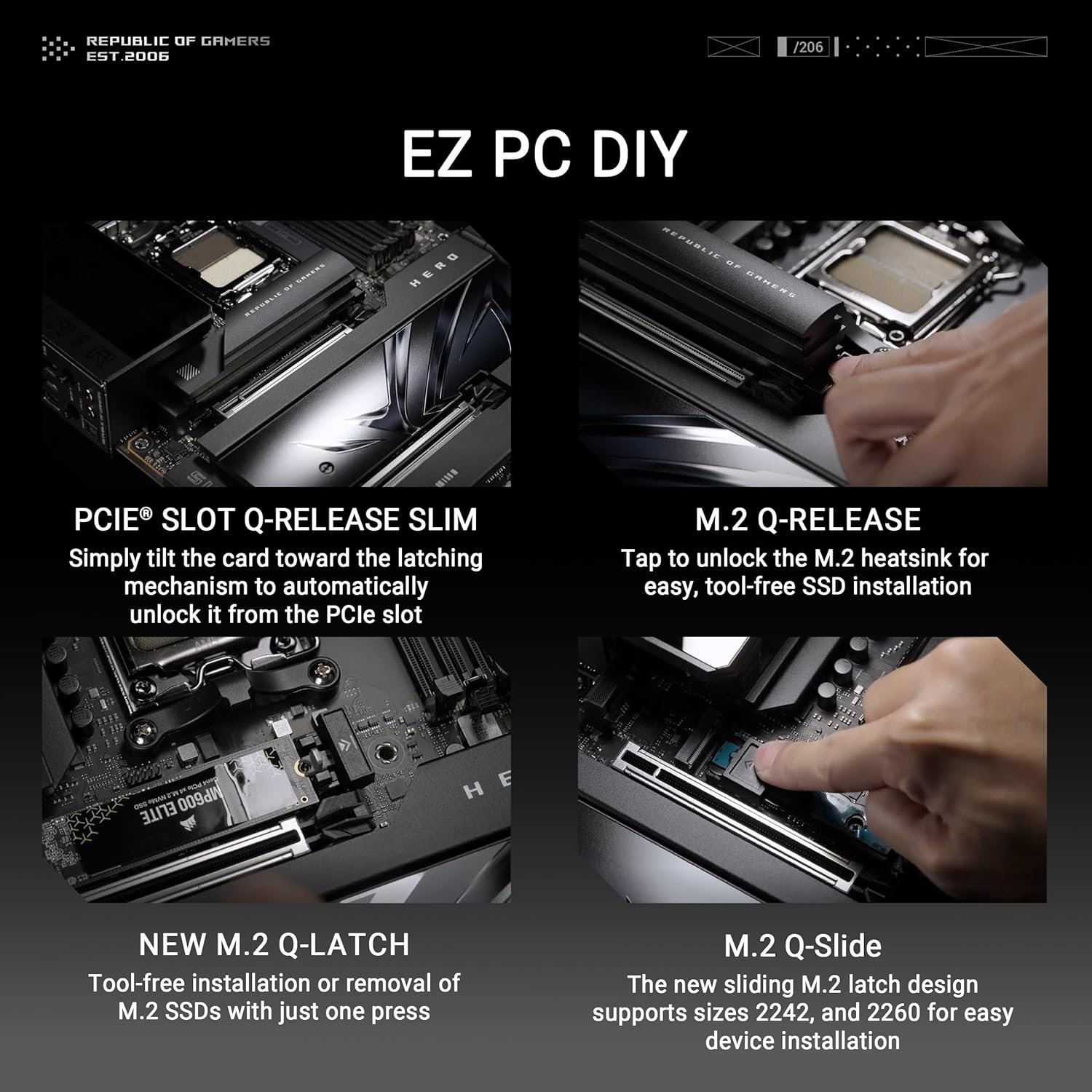 ASUS ROG Crosshair X870E Hero AMD X870E Motherboard - Image 5