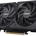 msi Gaming RTX 5050 8G Shadow 2X OC Graphics Card (8GB GDDR6,128-bit, Extreme Performance: 2617 MHz, DisplayPort x3 2.1a, HDMI 2.1b, NVIDIA Blackwell Architecture)