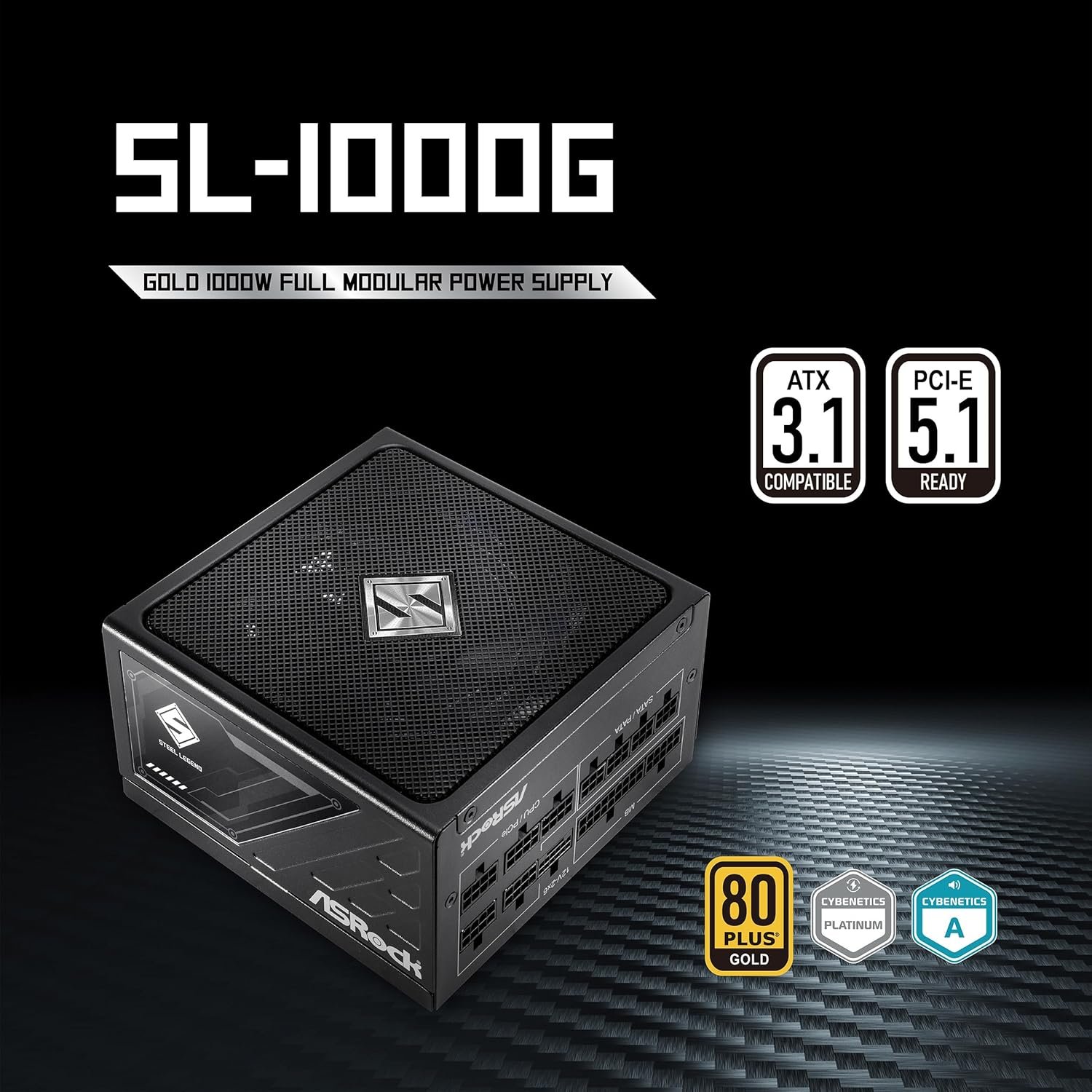 ASRock Radeon RX 9070 XT Taichi 16GB OC & Steel Legend 1000W 80+ Gold PSU Bundle - Image 3
