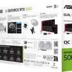 ASUS Dual GeForce RTX™ 5060 8GB GDDR7 White OC Edition Graphics Card, NVIDIA, Desktop (PCIe 5.0, DLSS 4, HDMI 2.1b, DisplayPort 2.1b, 2.5-Slot, Axial-tech Fan, 0dB Technology, Dual BIOS)