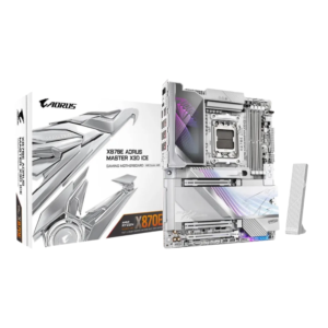 GIGABYTE X870E AORUS MASTER X3D ICE AM5 AMD X870E ATX Motherboard
