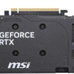 msi Gaming RTX 5050 8G Shadow 2X OC Graphics Card (8GB GDDR6,128-bit, Extreme Performance: 2617 MHz, DisplayPort x3 2.1a, HDMI 2.1b, NVIDIA Blackwell Architecture)
