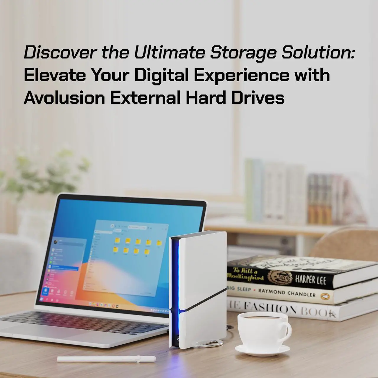 Avolusion PRO-H1 12TB 7200RP External Hard Drive - Image 2
