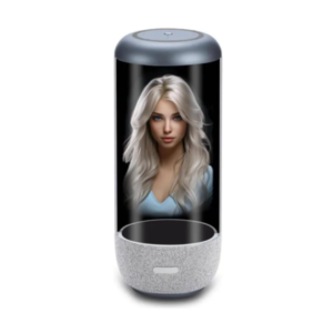 Fipka AI HoloBox ChatGPT-Powered Desktop, Interactive Holographic Display, ChatGPT Conversation, Personalised Video Uploads | Voice-Controlled Virtual Assistant [Wassiljo] - Amman, Jordan