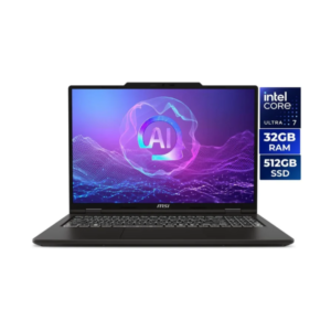 MSI Venture 16 AI TouchScreen Laptop Intel Core Ultra 7 255H 32GB DDR5 RAM 512GB SSD Intel Arc Graphics [ wassiljo store ] Amman-Jordan