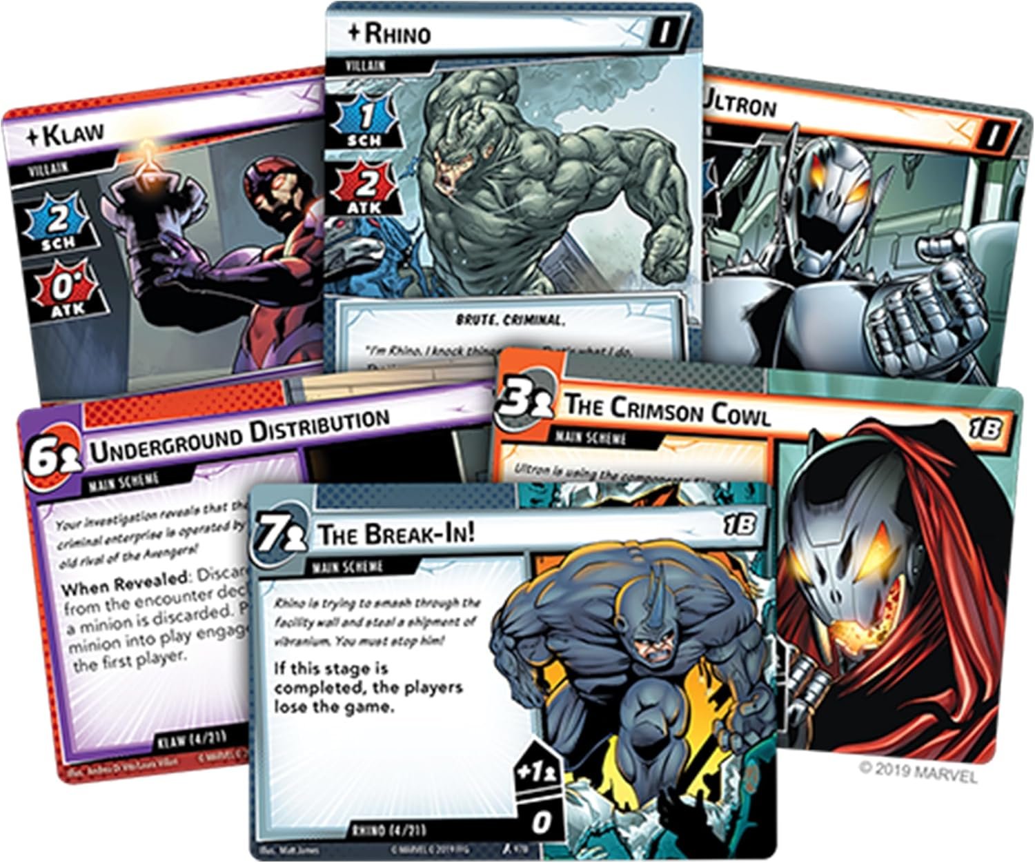 Asmodee Marvel Champions The Card Game (Core Set) 5 Asmodee Marvel Champions The Card Game - صورة 5
