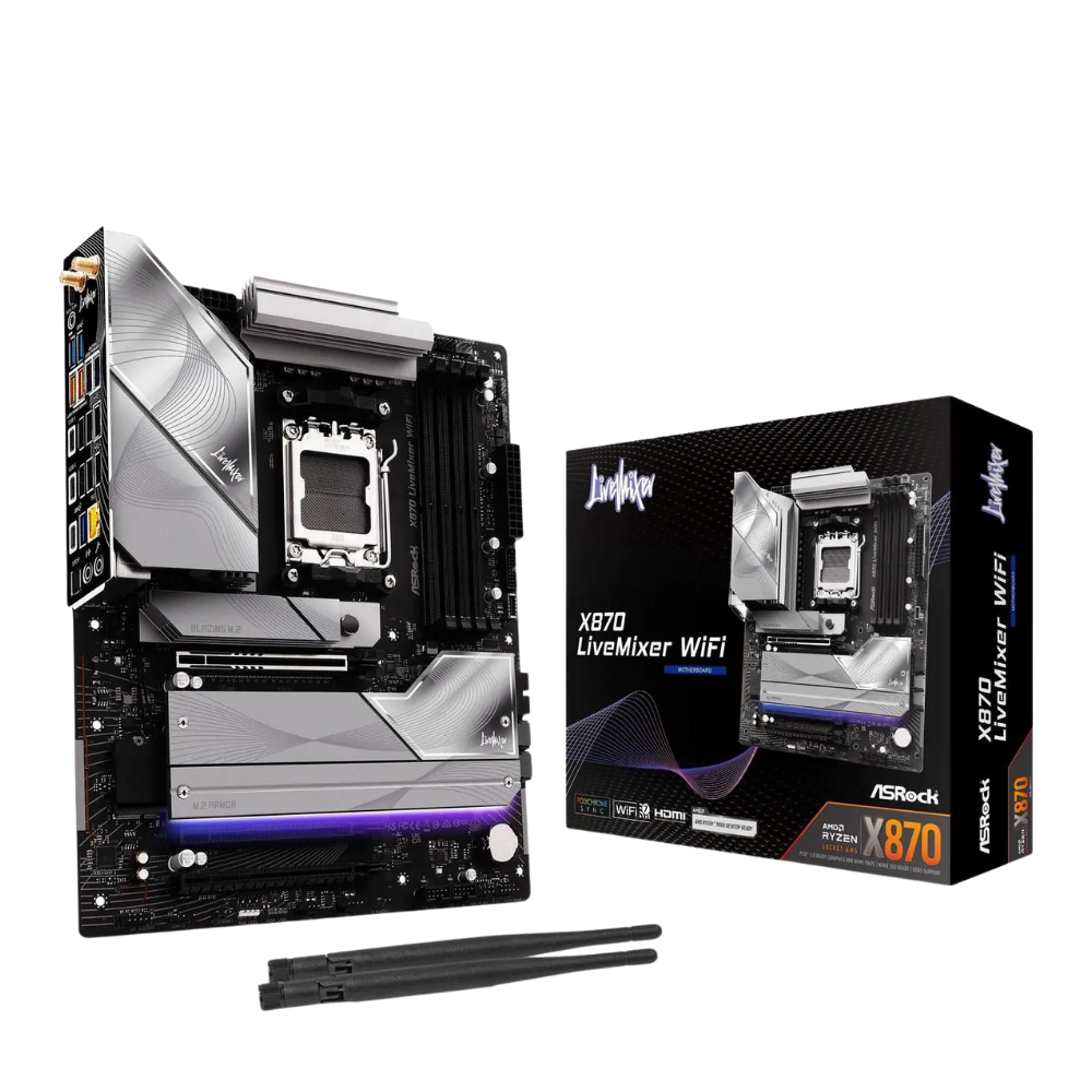 ASRock X870 LiveMixer WiFi AM5 AMD X870