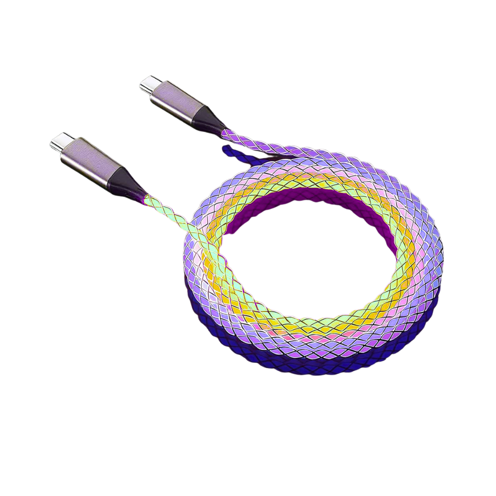 Fast Charging RGB Cable 100W Breathing