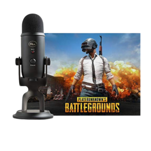 Blue Microphones Yeti Blackout PUBG Bundle Black