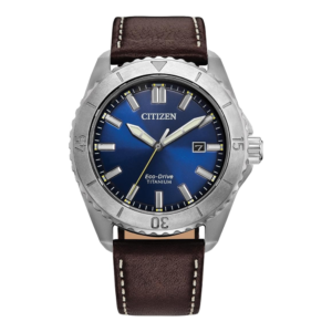 Citizen Men's Eco-Drive Brycen Sport Casual Watch, Silver-Tone Super Titanium Case