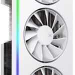XFX Mercury AMD Radeon RX 9070XT OC Gaming White Edition with RGB 16GB GDDR6, HDMI 3xDP
