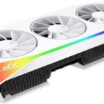 XFX Mercury AMD Radeon RX 9070XT OC Gaming White Edition with RGB 16GB GDDR6, HDMI 3xDP