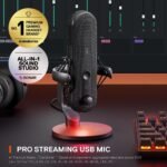 SteelSeries Alias USB Mic for Gaming, Streaming and Podcasting