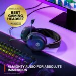 SteelSeries Arctis Nova 1 Multi-System Hi-Fi Drivers — 360° Spatial Audio Gaming Headset