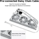 PCCOOLER CPS DA360 Pro ARGB Digital AIO Rotatable Digital Display