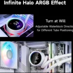 PCCOOLER CPS DA360 Pro ARGB Digital AIO Rotatable Digital Display