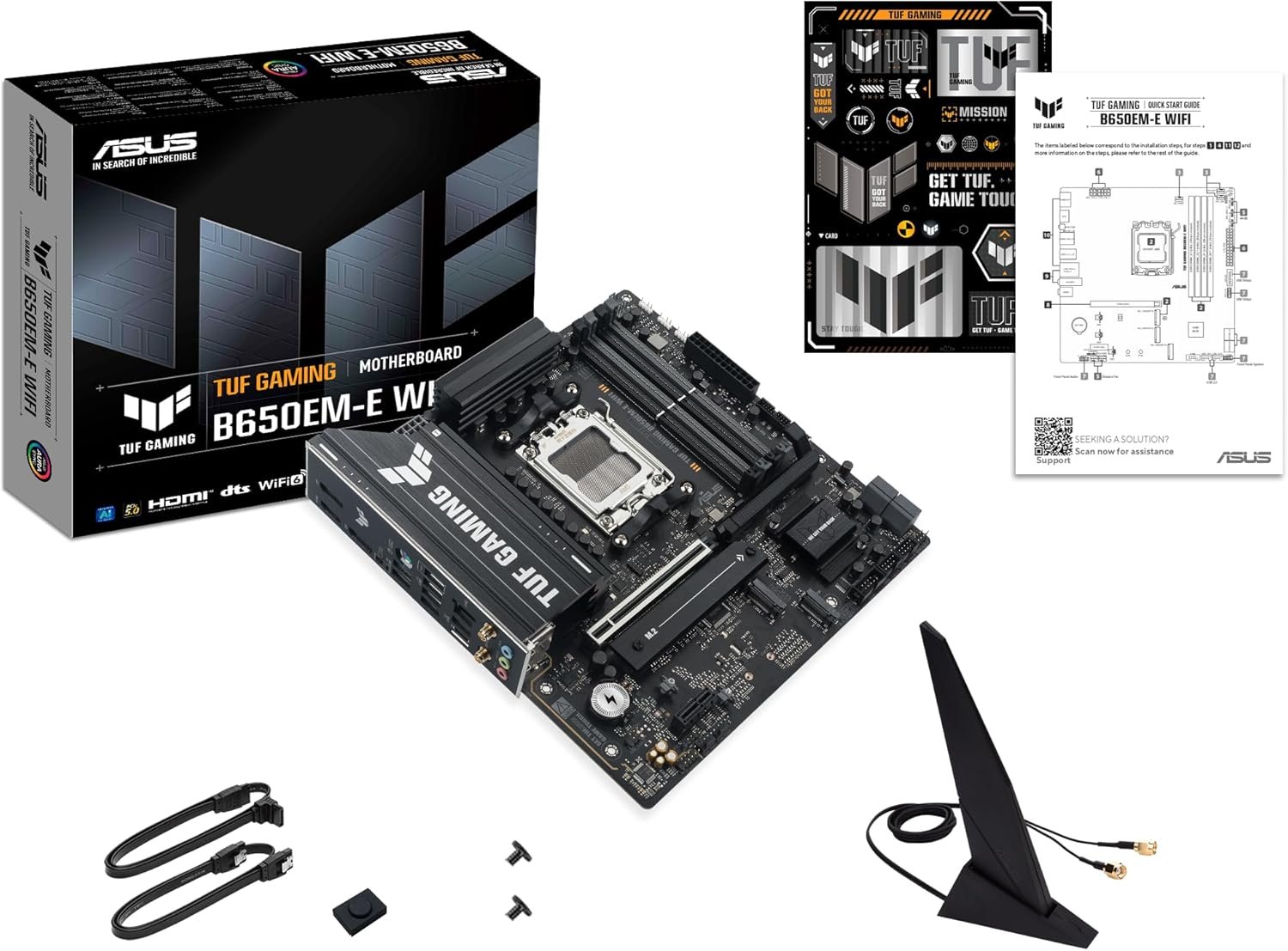 ASUS TUF Gaming B650EM-E WiFi Motherboard 5 ASUS TUF Gaming B650EM-E WiFi - صورة 5