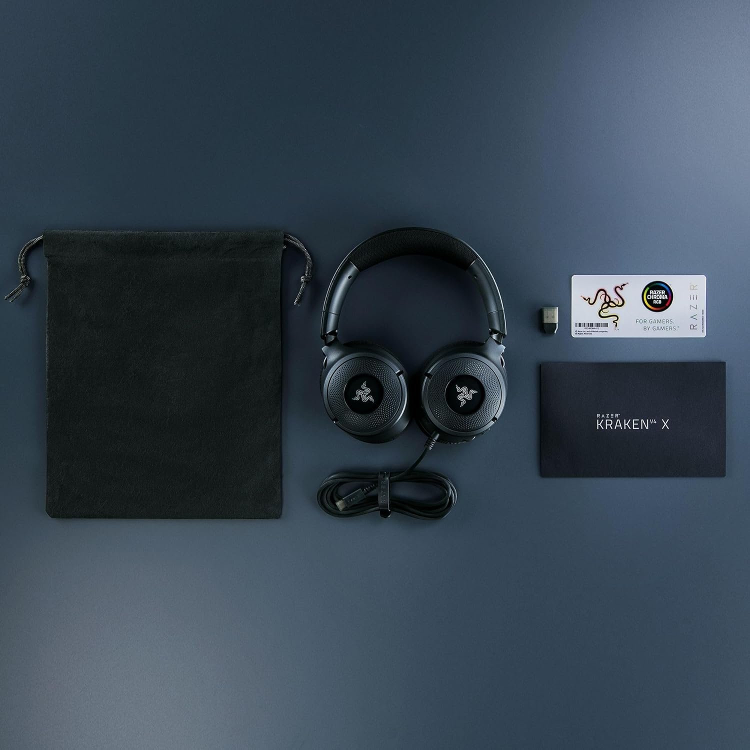Razer Kraken V4 X Wired - Cardioid Mic - 40 mm Drivers - Gaming Headset - Image 5