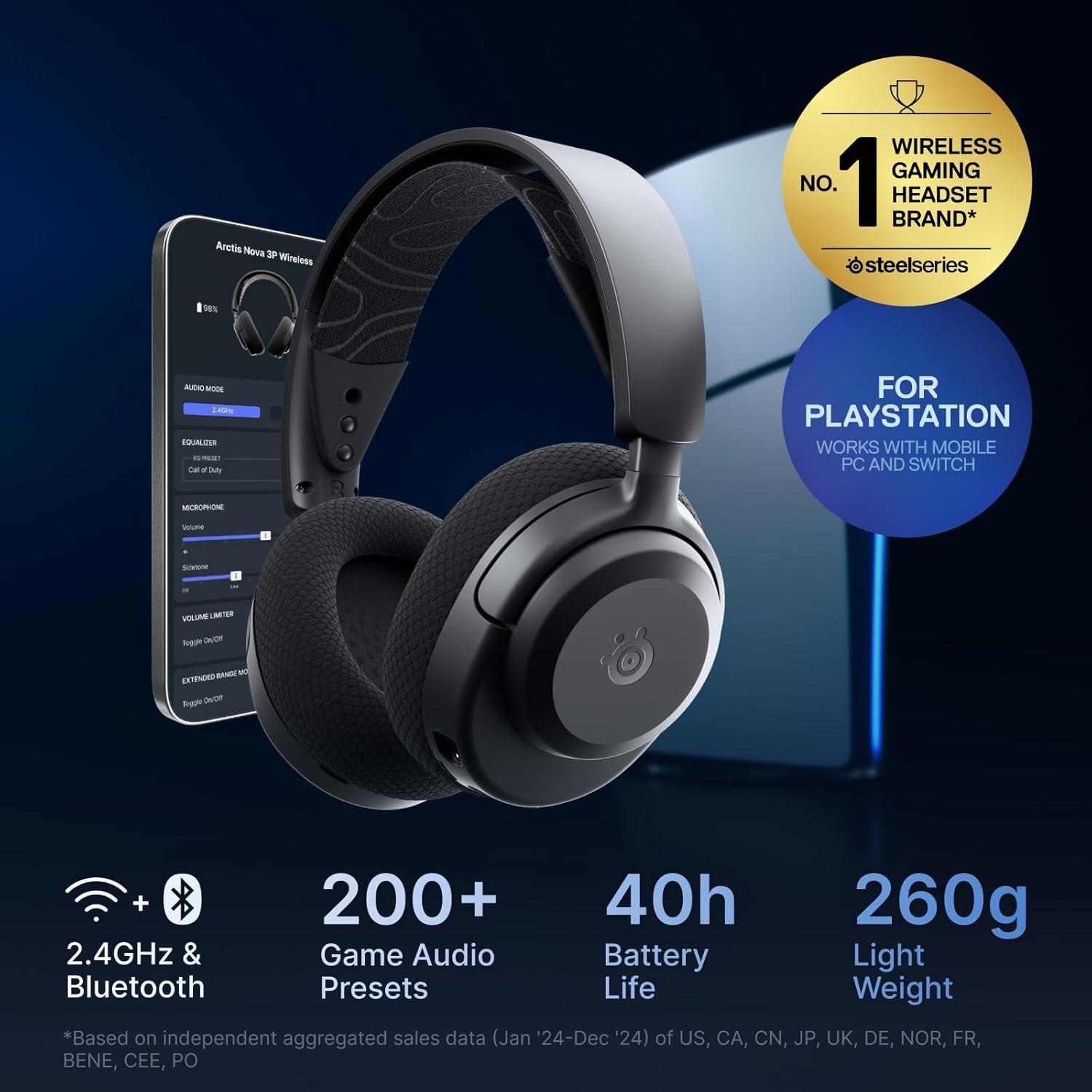 SteelSeries Arctis Nova 3P Wireless - Image 2