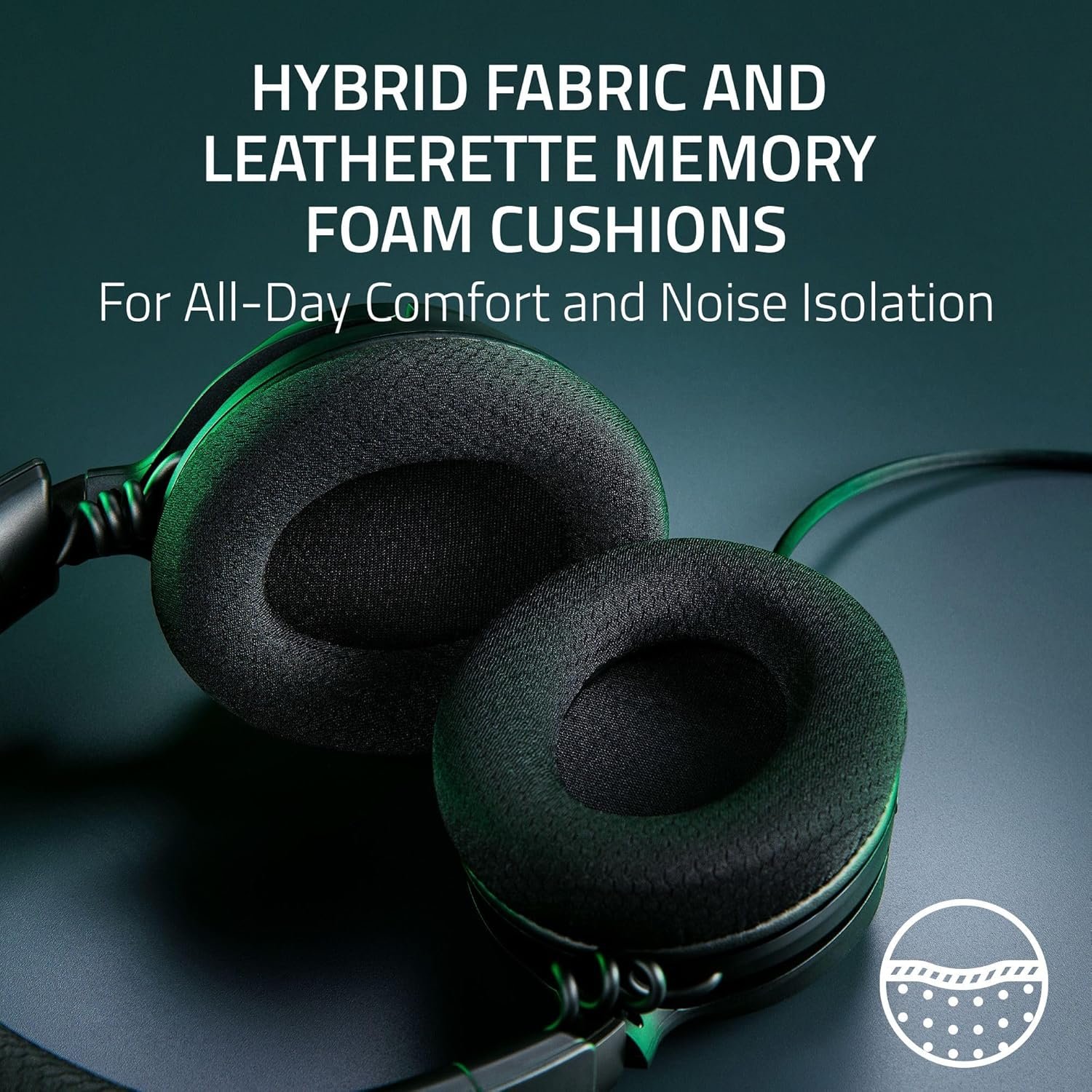Razer Kraken V4 X Wired - Cardioid Mic - 40 mm Drivers - Gaming Headset - Image 4