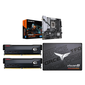 GIGABYTE B760M Gaming Plus WiFi DDR4 Combo Kit (32GB RAM + 512GB SSD Bundle) [Wassiljo] - Amman, Jordan