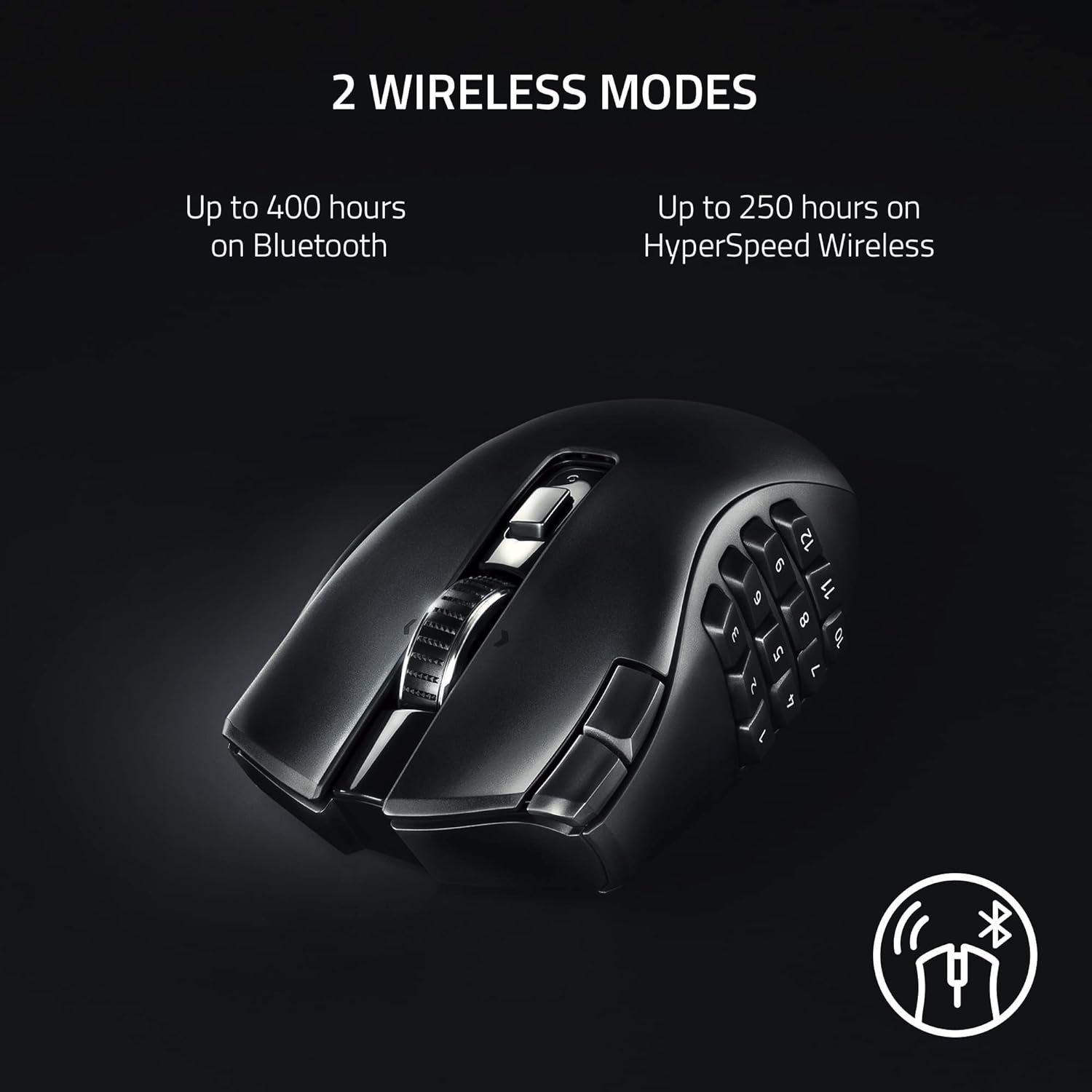 Razer Naga V2 HyperSpeed Wireless 4 Razer Naga V2 HyperSpeed Wireless - صورة 4
